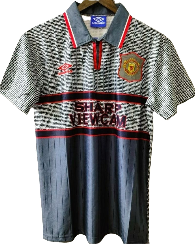 Koszulka Piłkarska Manchester United 1995/1996 Away Retro
