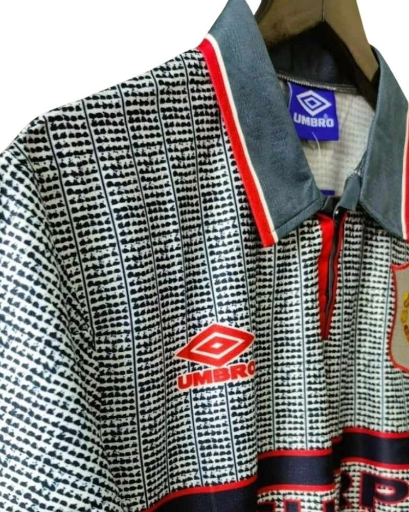 Koszulka Piłkarska Manchester United 1995/1996 Away Retro