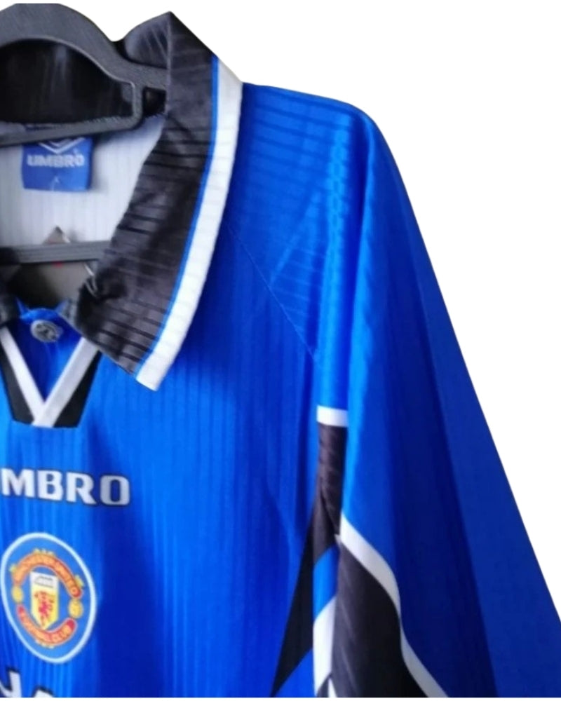 Koszulka Piłkarska Manchester United 1996/1997 Away Retro