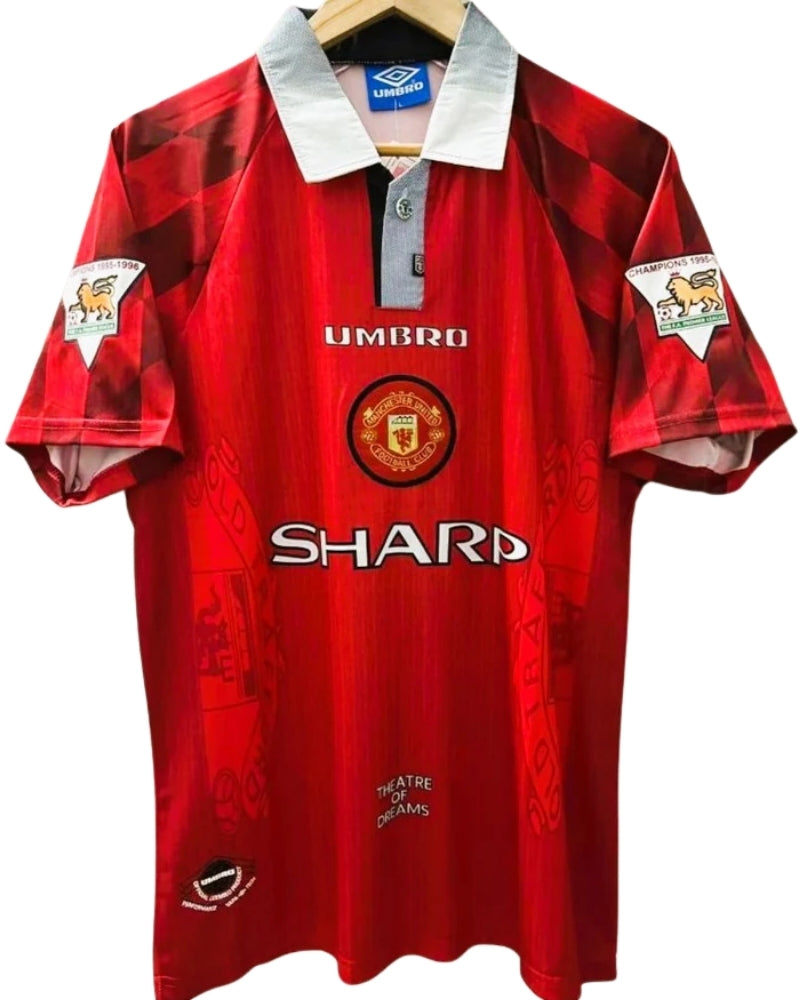 Koszulka Piłkarska Manchester United 1996/1997 Home Retro