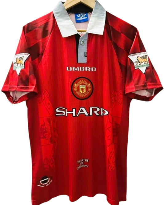 Koszulka Piłkarska Manchester United 1996/1997 Home Retro