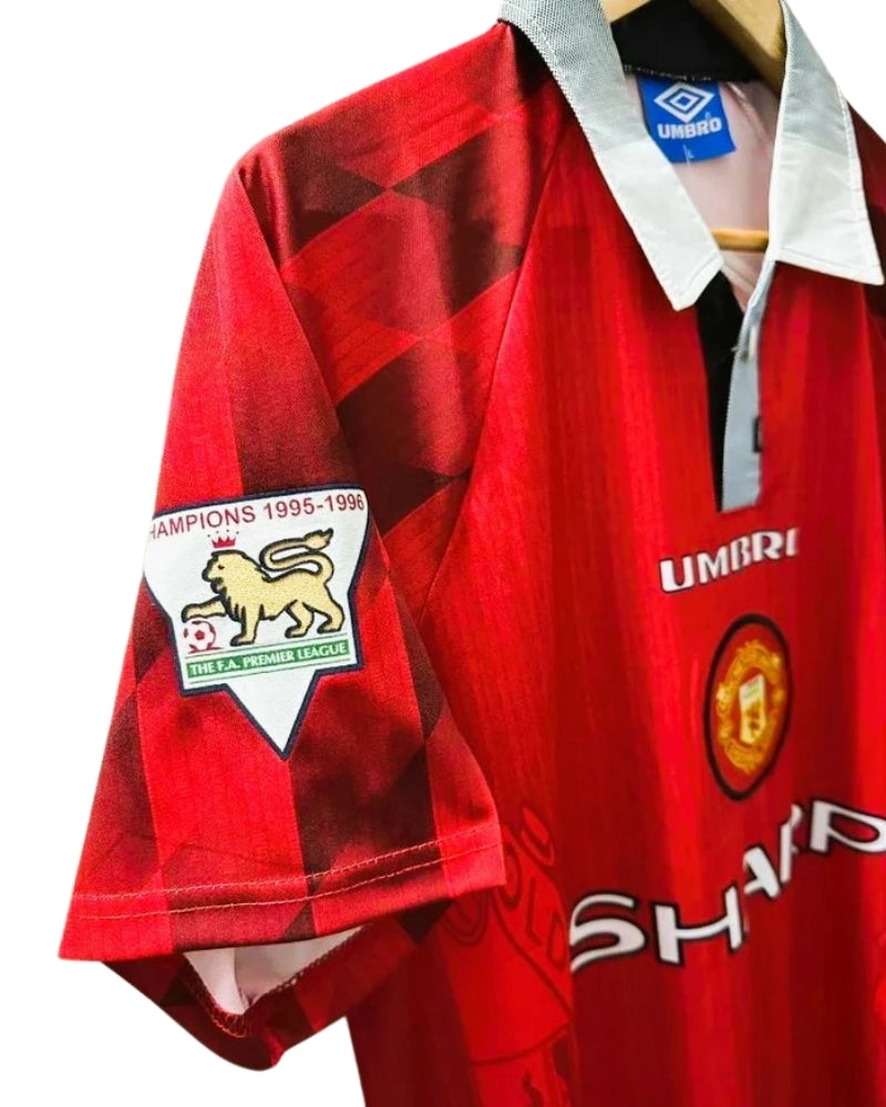 Koszulka Piłkarska Manchester United 1996/1997 Home Retro