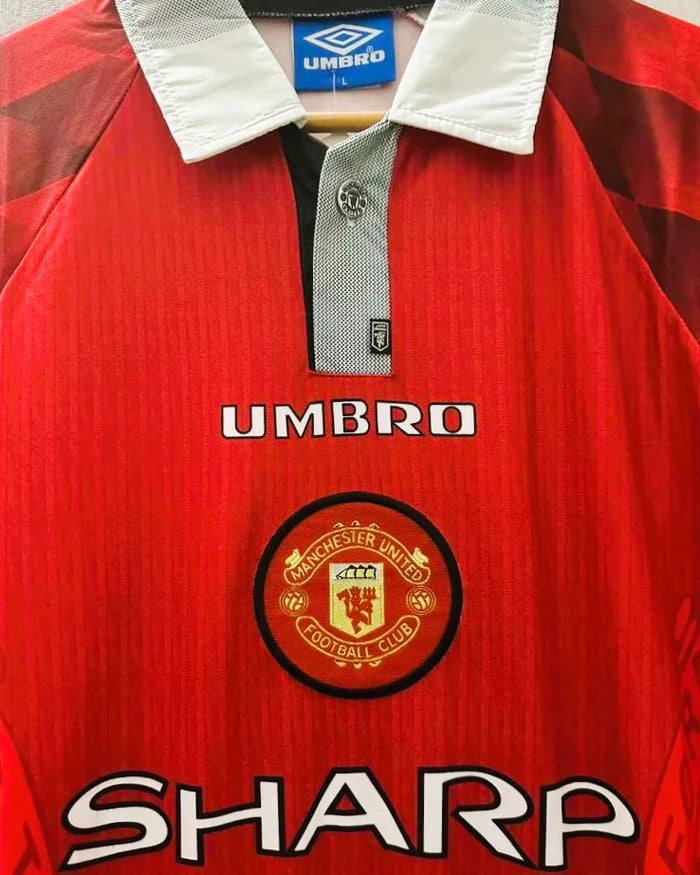 Koszulka Piłkarska Manchester United 1996/1997 Home Retro