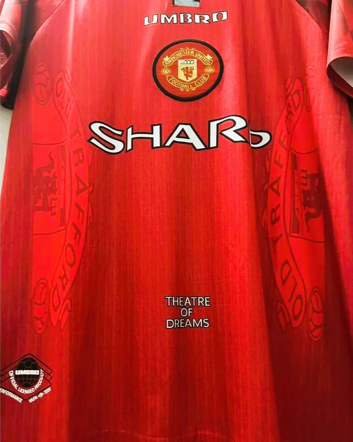Koszulka Piłkarska Manchester United 1996/1997 Home Retro