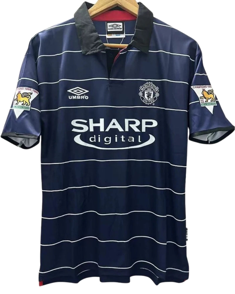 Koszulka Piłkarska Manchester United 1999/2000 Away Retro