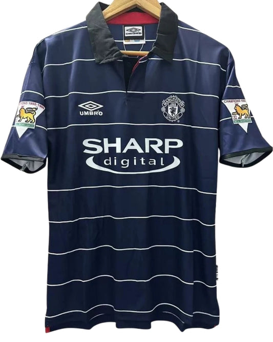 Koszulka Piłkarska Manchester United 1999/2000 Away Retro