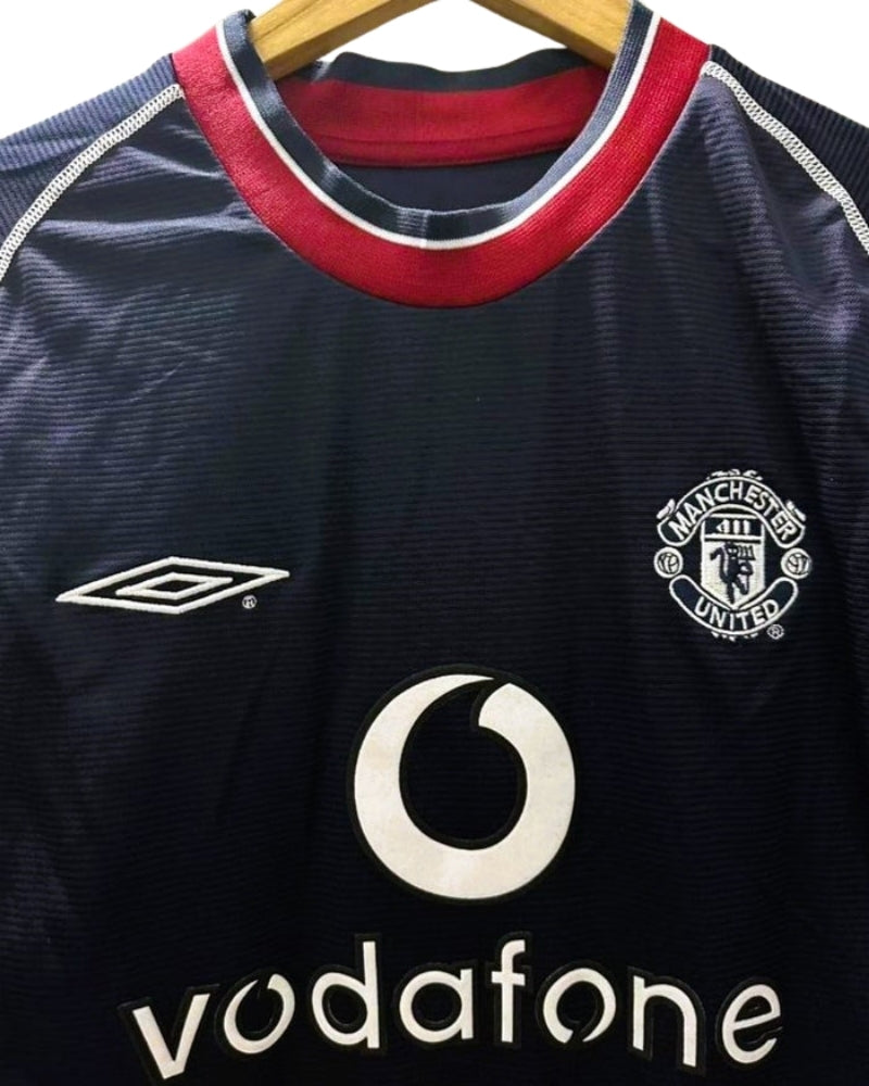 Koszulka Piłkarska Manchester United 2000/2001 3rd Retro