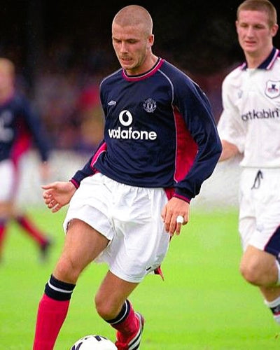 Koszulka Piłkarska Manchester United 2000/2001 3rd Retro