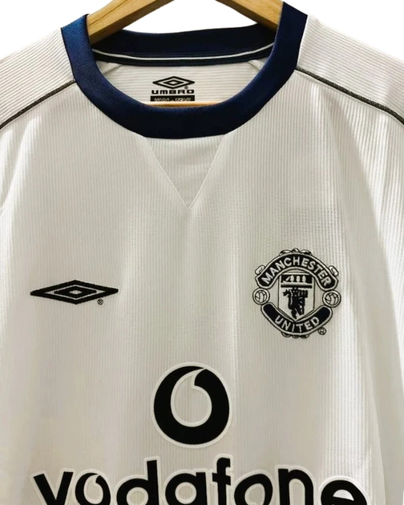 Koszulka Piłkarska Manchester United 2000/2001 Away Retro