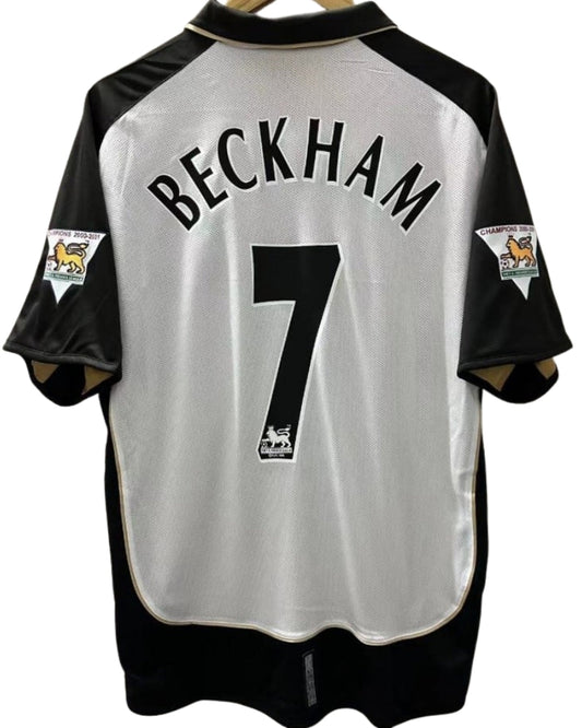 Koszulka Piłkarska Manchester United 2001/2002 100th Anniversary Retro