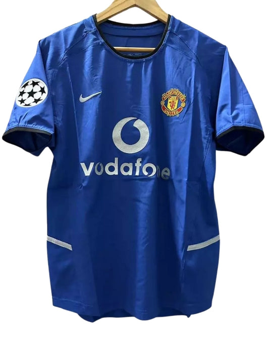 Koszulka Piłkarska Manchester United 2002/2003 3rd Retro