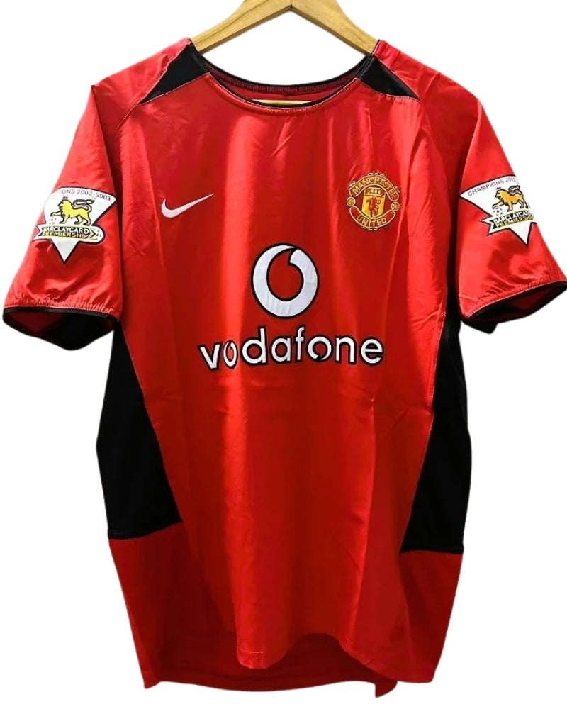 Koszulka Piłkarska Manchester United 2002/2003 Home Retro