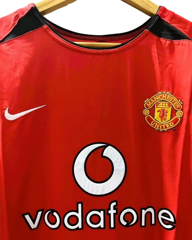 Koszulka Piłkarska Manchester United 2002/2003 Home Retro