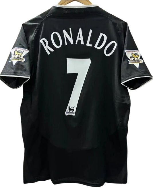 Koszulka Piłkarska Manchester United 2003/2004 Away Retro