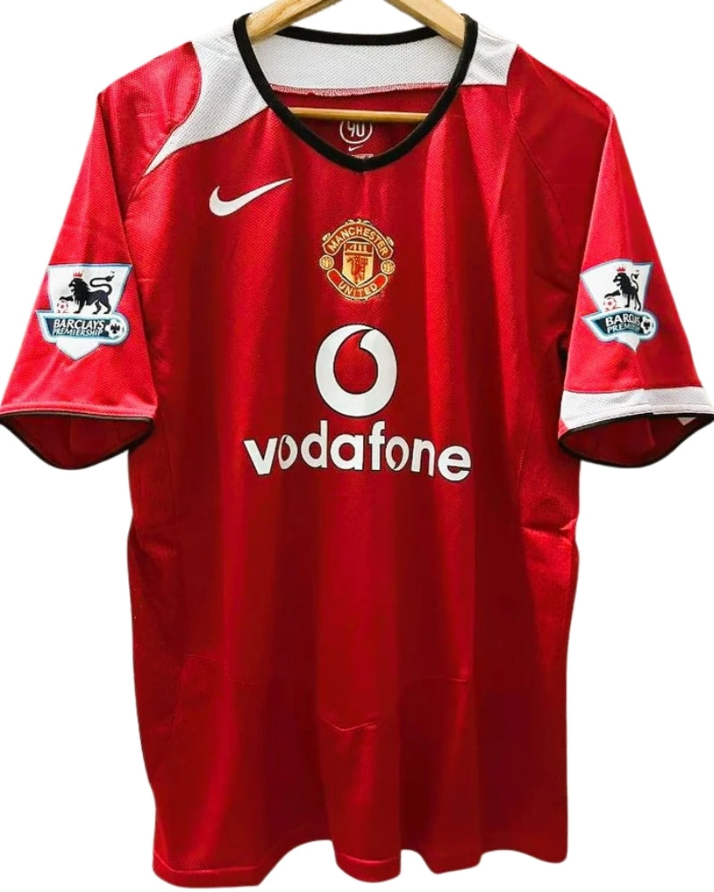 Koszulka Piłkarska Manchester United 2005/2006 Home Retro