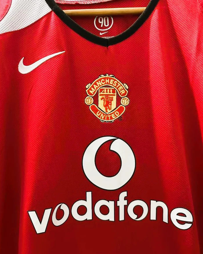 Koszulka Piłkarska Manchester United 2005/2006 Home Retro