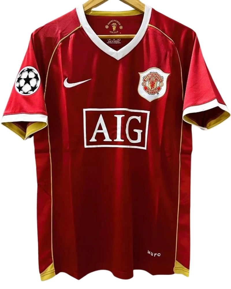 Koszulka Piłkarska Manchester United 2006/2007 Home Retro