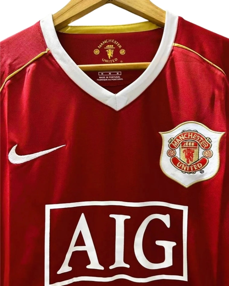 Koszulka Piłkarska Manchester United 2006/2007 Home Retro