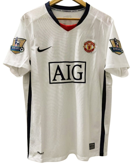 Koszulka Piłkarska Manchester United 2008/2009 Away Retro