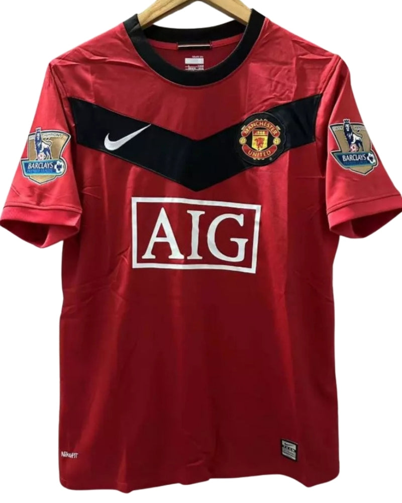 Koszulka Piłkarska Manchester United 2009/2010 Home Retro