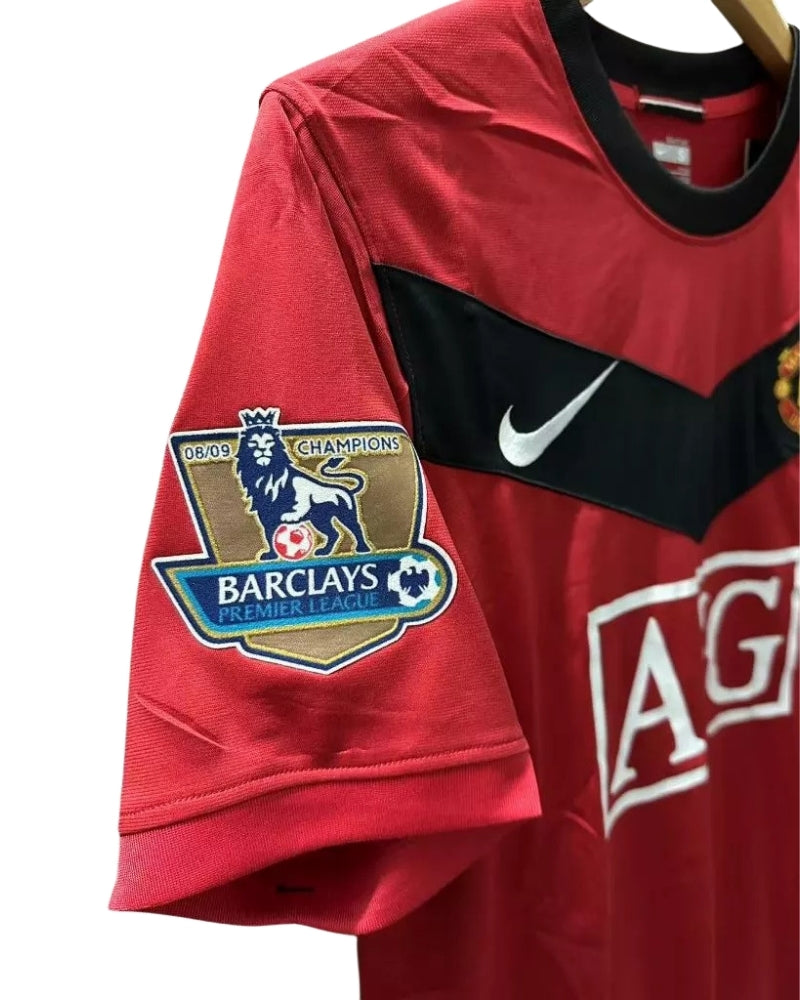 Koszulka Piłkarska Manchester United 2009/2010 Home Retro
