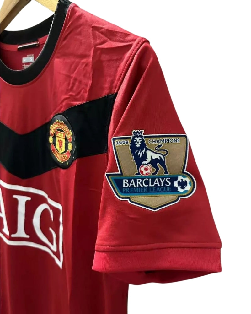 Koszulka Piłkarska Manchester United 2009/2010 Home Retro
