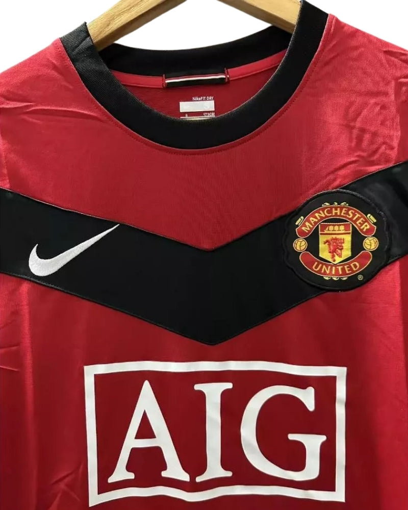 Koszulka Piłkarska Manchester United 2009/2010 Home Retro