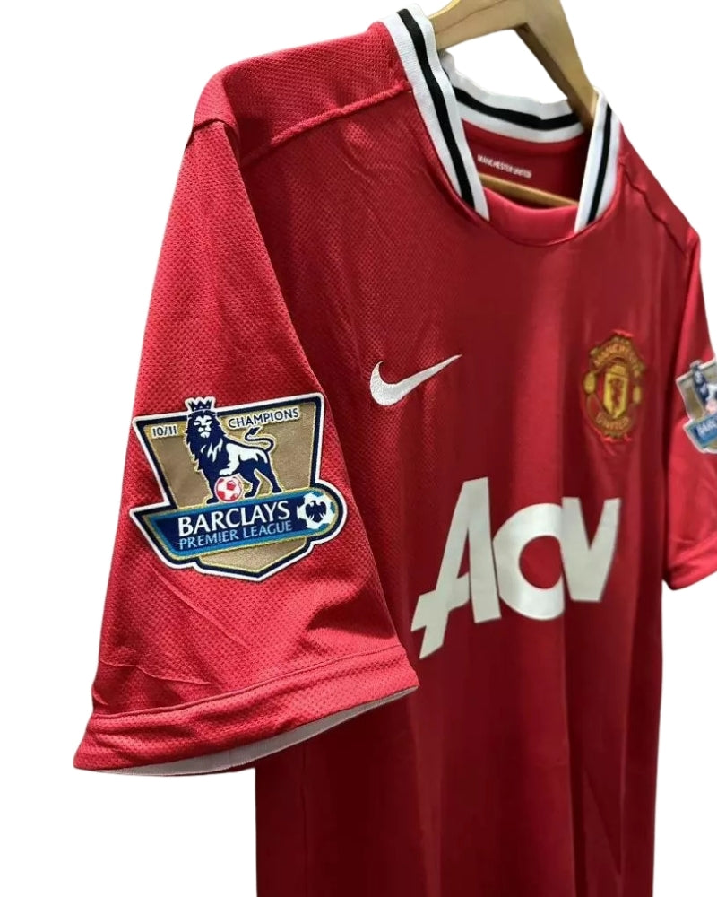 Koszulka Piłkarska Manchester United 2011/2012 Home Retro