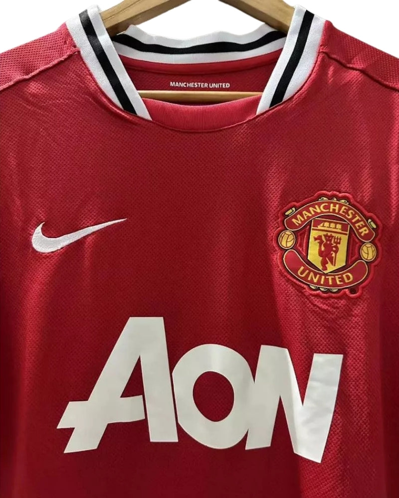 Koszulka Piłkarska Manchester United 2011/2012 Home Retro