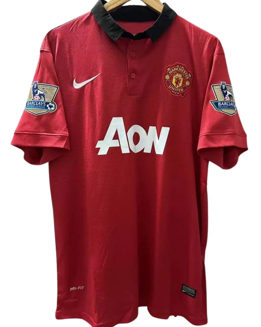 Koszulka Piłkarska Manchester United 2013/2014 Home Retro