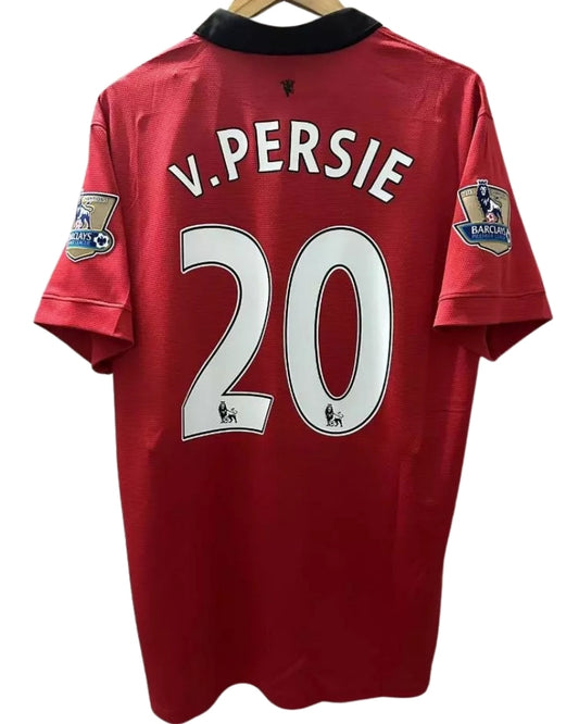 Koszulka Piłkarska Manchester United 2013/2014 Home Retro