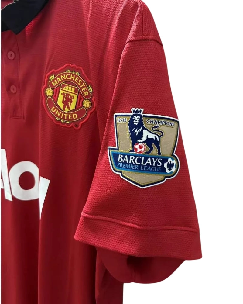 Koszulka Piłkarska Manchester United 2013/2014 Home Retro