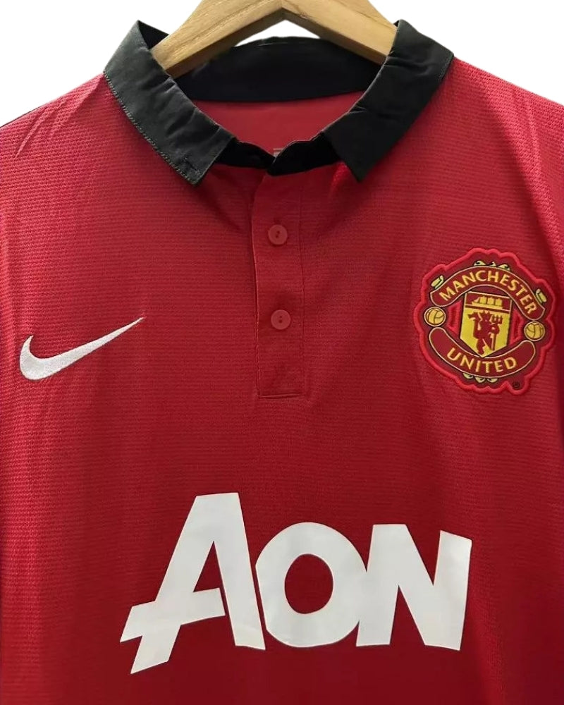 Koszulka Piłkarska Manchester United 2013/2014 Home Retro