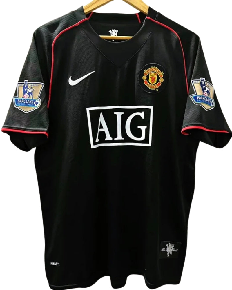 Koszulka Piłkarska Manchester United 2007/2008 Away Retro