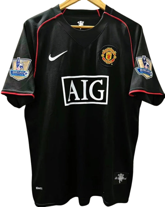 Koszulka Piłkarska Manchester United 2007/2008 Away Retro