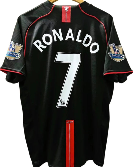 Koszulka Piłkarska Manchester United 2007/2008 Away Retro