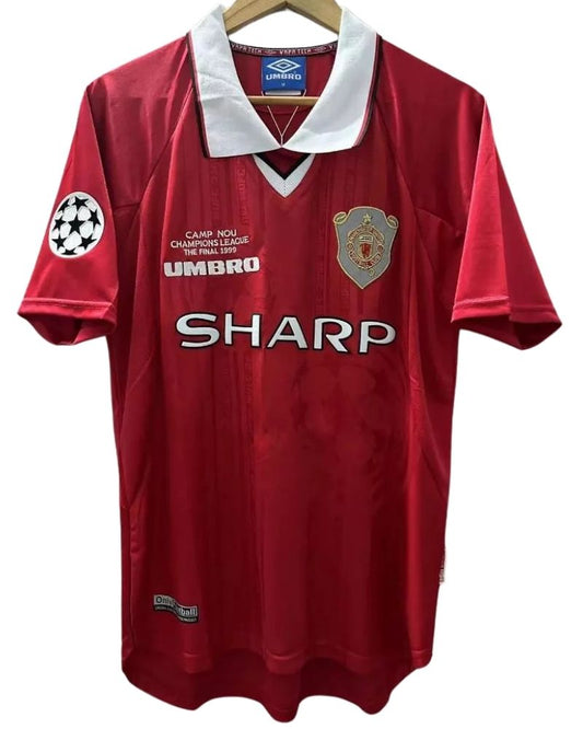 Koszulka Piłkarska Manchester United UCL FINAL 1999 Retro