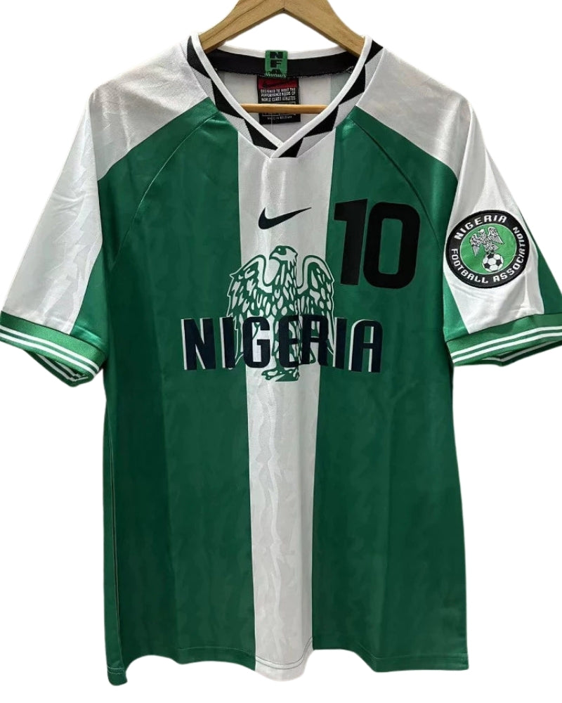Koszulka Piłkarska Nigeria 1996 Home Retro