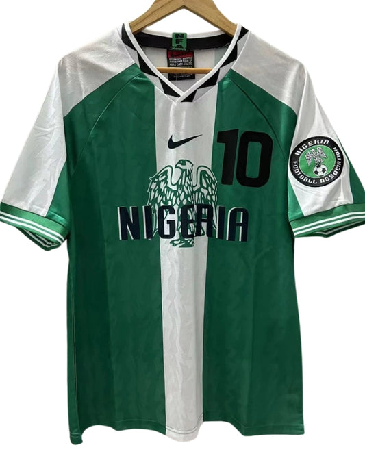 Koszulka Piłkarska Nigeria 1996 Home Retro