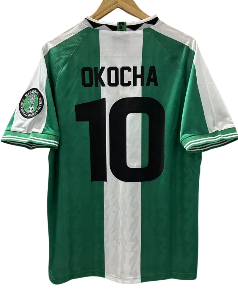 Koszulka Piłkarska Nigeria 1996 Home Retro