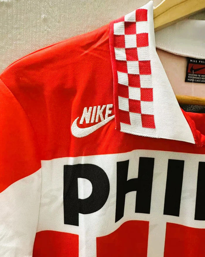 Koszulka Piłkarska PSV Eindhoven 1995/1996 Home Retro