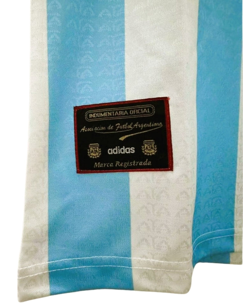 Koszulka Piłkarska Piłkarska Argentyna 1996 Home Retro