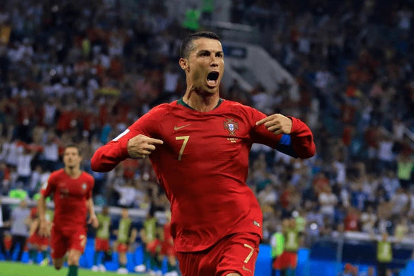 Koszulka Piłkarska Portugalia MŚ 2018 Home Retro