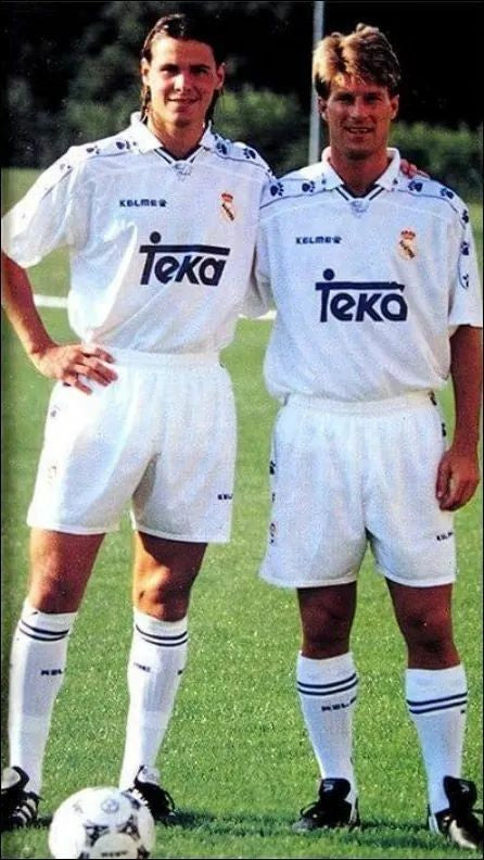 Koszulka Piłkarska Real Madryt 1994/1995 Home Retro