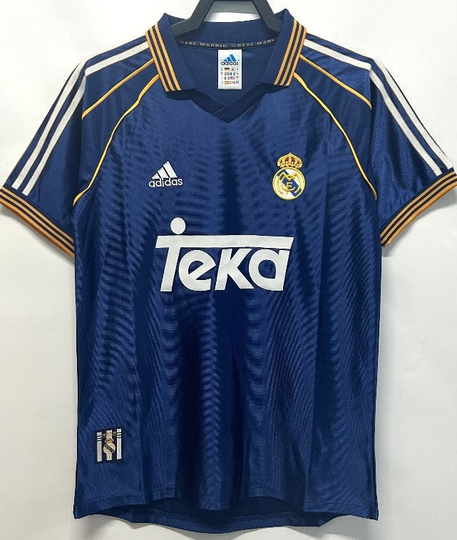 Koszulka Piłkarska Real Madryt 1998/2000 3rd Retro