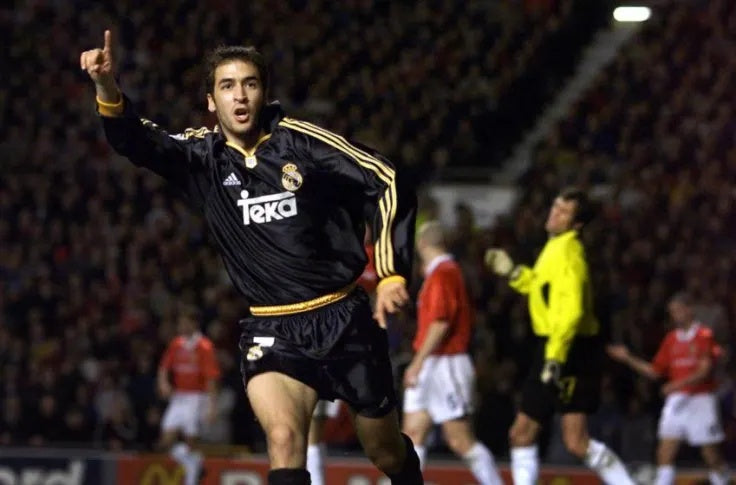 Koszulka Piłkarska Real Madryt 1999/2000 Away UCL FINAL Retro Długi Rękaw