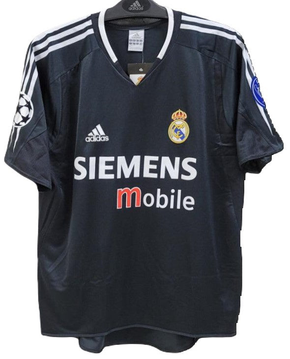 Koszulka Piłkarska Real Madryt 2004/2005 Away Retro