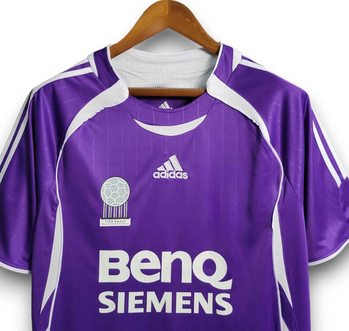 Koszulka Piłkarska Real Madryt 2006/2007 3rd Retro