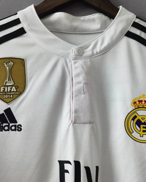 Koszulka Piłkarska Real Madryt 2014/2015 Home Retro