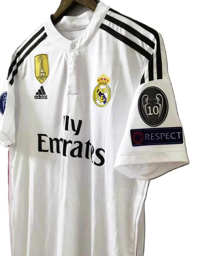 Koszulka Piłkarska Real Madryt 2014/2015 Home Retro